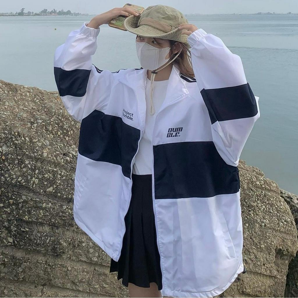 Áo Khoác Dù Project Dumble, Áo Khoác Gió Unisex Nam Nữ ELQ-007