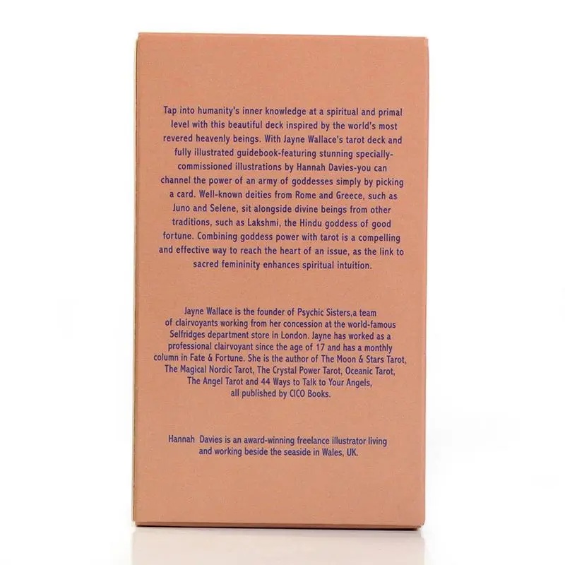 78 Sheets The Mythic Goddess Oracle Card Mysterious Tarot Card
