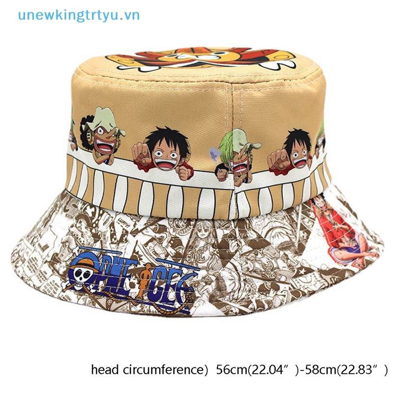 Unewtyu Nón Tai Bèo Chống Nắng In Hình anime one piece Thời Trang Cho Nam Nữ vn