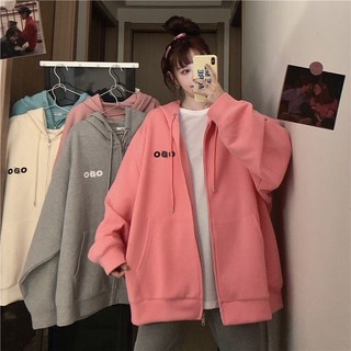 Áo hoodie Nữ Dáng Rộng Thời Trang Phong Cách Hàn Quốc