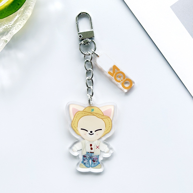 Móc Khóa Hình kpop straykids skz Zoo 5-star dome tour 2023 charms