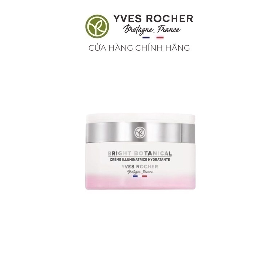 [QUÀ TẶNG]Kem Dưỡng Làm Sáng Da Yves Rocher - Bright Botanical Brightening Hydrating Cream Pot 50ml