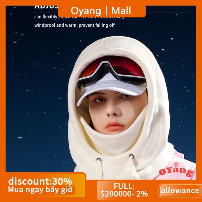 Oyang Nón Trùm Mặt Nạ Chống Gió Giữ Ấm Mùa Đông dmz96 Cho Nam