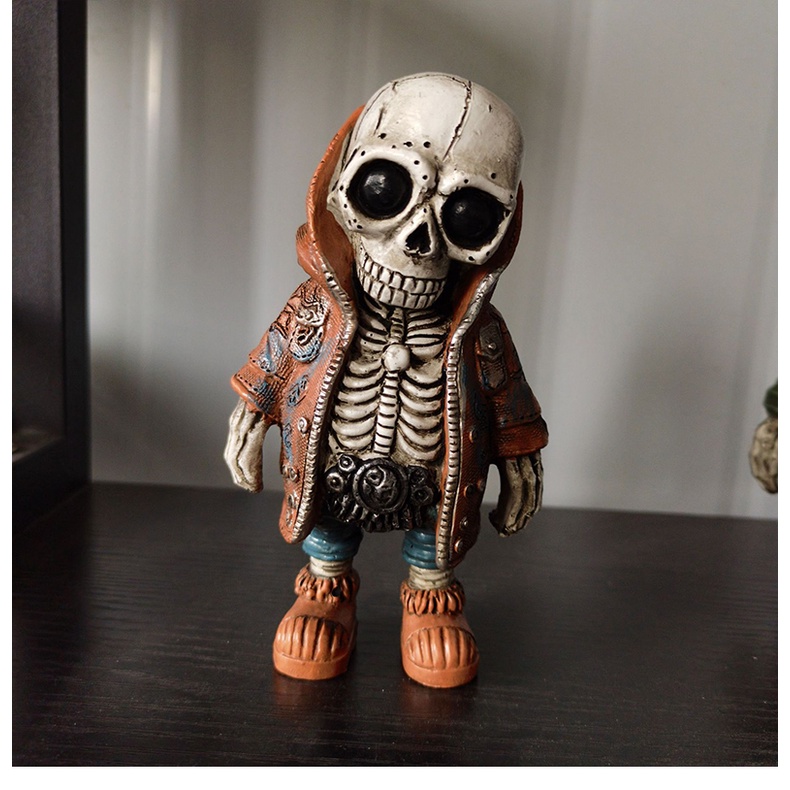Tượng Xương Người Trang Trí halloween Bằng Nhựa resin