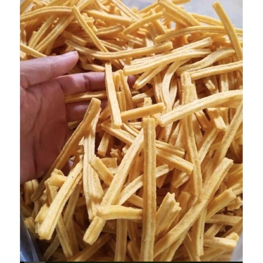 Snack Bim Bim Khoai Tây sấy giòn bách hoá đô  túi Zip 500G giòn tan thơm ngon nhức nách, đồ ăn vặt Việt Nam ATVSTP