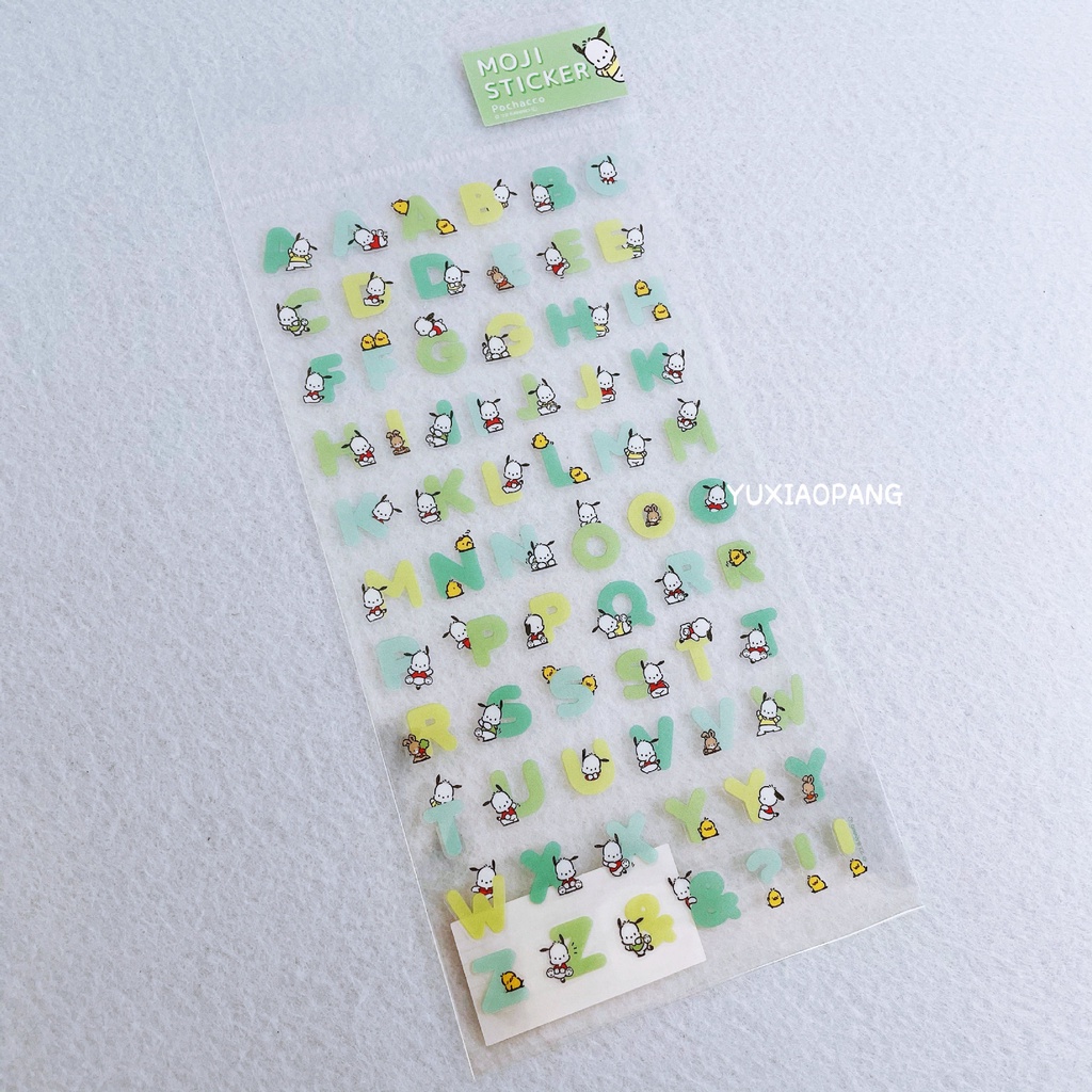 Hoạt Hình Miếng Dán Trong Suốt Hình sanrio kuromi melody cinnamoroll