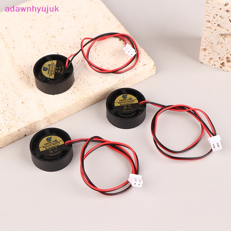 1 Quạt Tản Nhiệt mini 25 * 10mm dc 3.7v 5v 9v 2510 2-pin Cho laptop