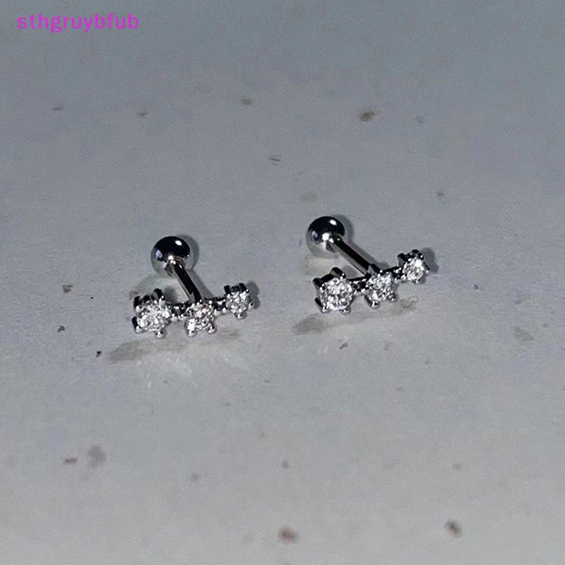 Sthb 1 Đôi Khuyên Tai Đính Đá zircon Ngôi Sao Ngọt Ngào Thời Trang Cho Nữ vn