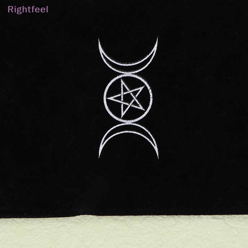 Rightfeel 1 Túi Dây Rút Đựng Thẻ Bài Tarot oracle Bằng Vải Nhung Dùng Để Chia Trang Sức Phù Thủy Mới
