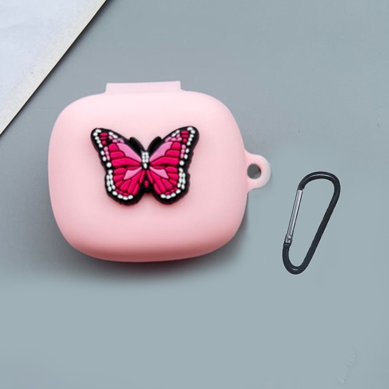 Vỏ Bảo Vệ Hộp Sạc Tai Nghe bluetooth jbl live pro 2 tws live free 2 Bằng Silicon Họa Tiết Hoạt Hình Dễ Thương