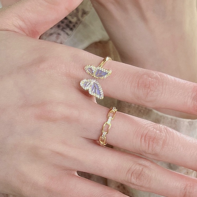 Nhẫn Hở Hình Nơ Đính Ngọc Trai zircon Thiết Kế Độc Đáo Thời Trang Cao Cấp Cho Nữ