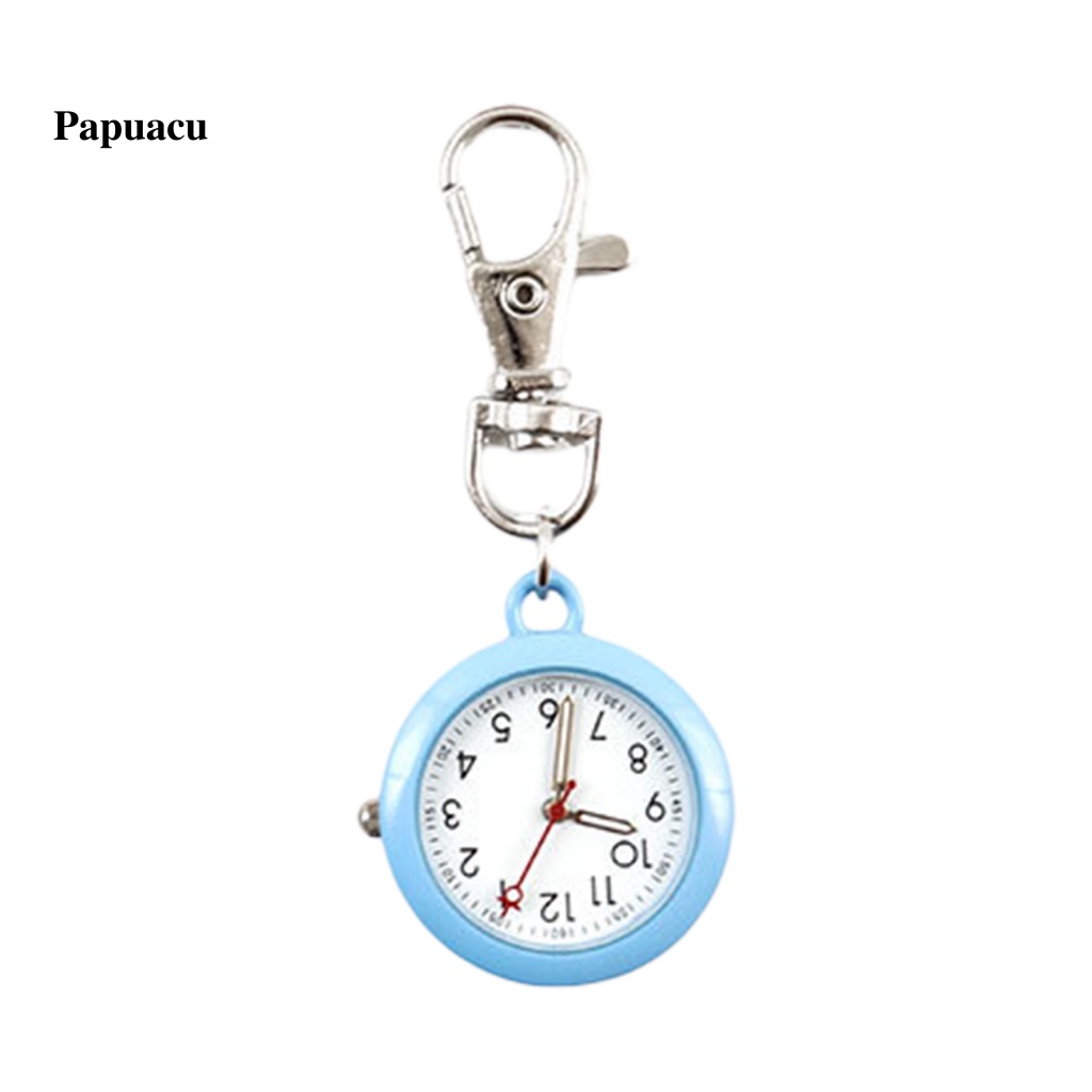 Papuacu Đồng Hồ Bỏ Túi Chống Thấm Nước Màn Hình Lớn Siêu Êm Siêu Nhẹ Có Kẹp Càng Cua Ghi Lại Pin Siêu Nhẹ Cho unisex