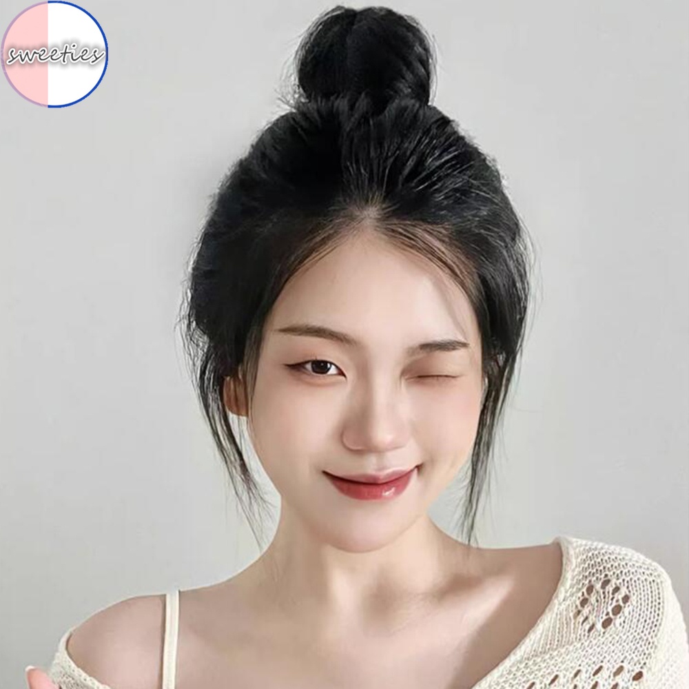 Bó Tóc Giả 45cm Bằng Lông Mềm Tự Nhiên Cho Nữ