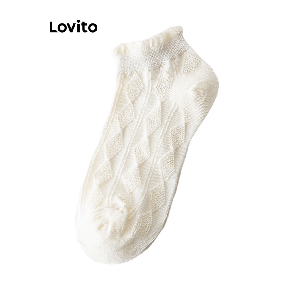 Lovito Tất nơ hoạt hình thông thường dành cho nữ LNA27199