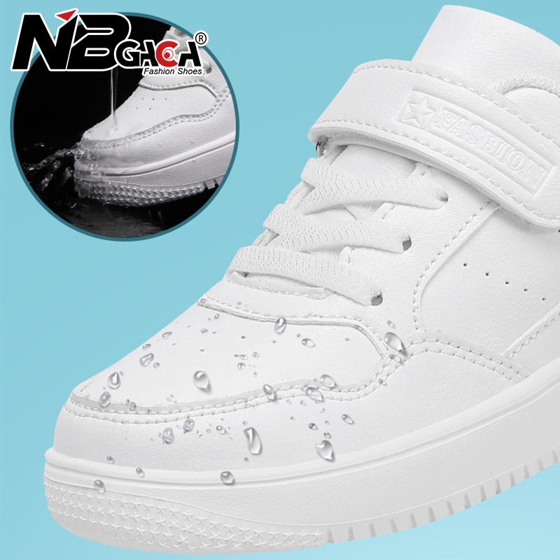 Giày Da Đế Bằng Chống Trượt Màu Đen Thời Trang Thường Ngày Cho Học Sinh Nam Và Nữ