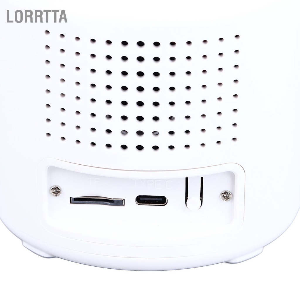Lorrtta Camera Video Thông Minh WiFi Không Dây AI Voice Wake Up 1080P HD Góc Rộng 120° Cho Văn Phòng Phích Cắm US 100 Đến 240V 50 60Hz
