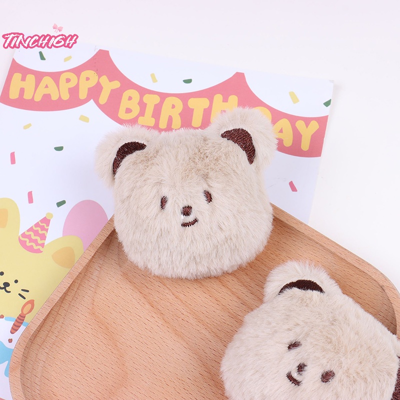 Trâm Cài Áo Họa Tiết Thỏ / Gấu Hoạt Hình Nhồi Bông Trang Trí Ba Lô Đi Học / Ô Tô diy [Mới