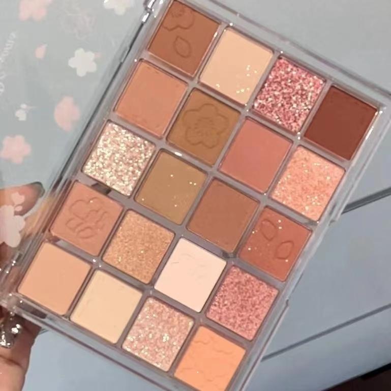 Bảng Phấn Mắt Jad 20 Màu Lì Và Ánh Ngọc Trai Lấp Lánh Chống Thấm Nước Lâu Trôi Không Dễ Phai Màu Màu Sắc