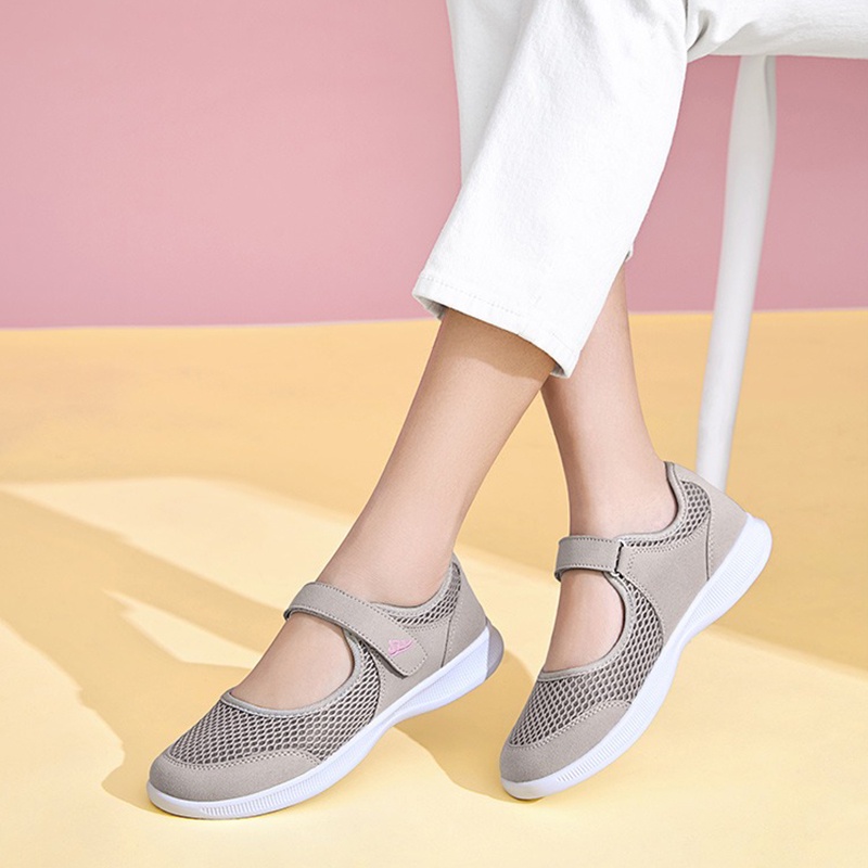 CAMEL SPORTS Giày Thể Thao Phối Lưới Siêu Nhẹ Thoáng Khí Thoải Mái Thời Trang Cho Nữ