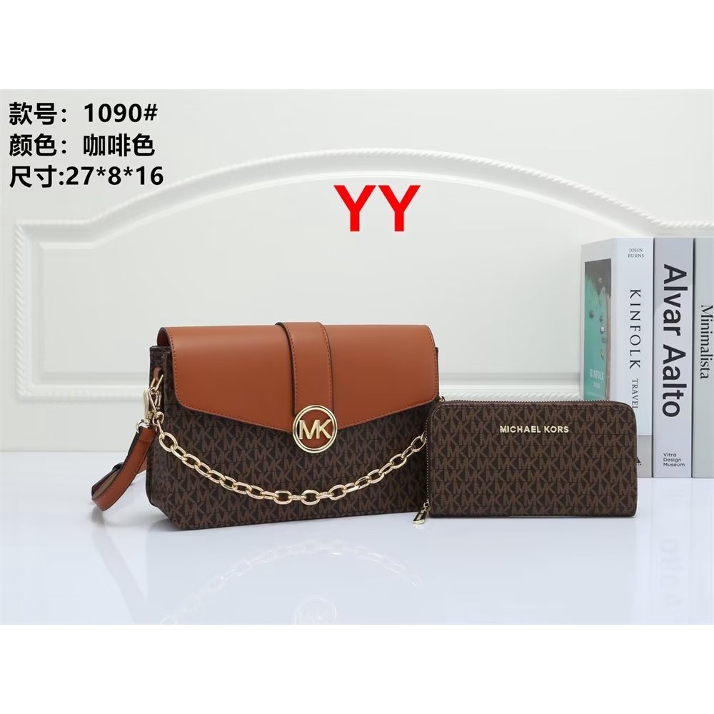 Michael kors Túi Da Đeo Chéo Thể Thao Thời Trang Cho Nam Nữ