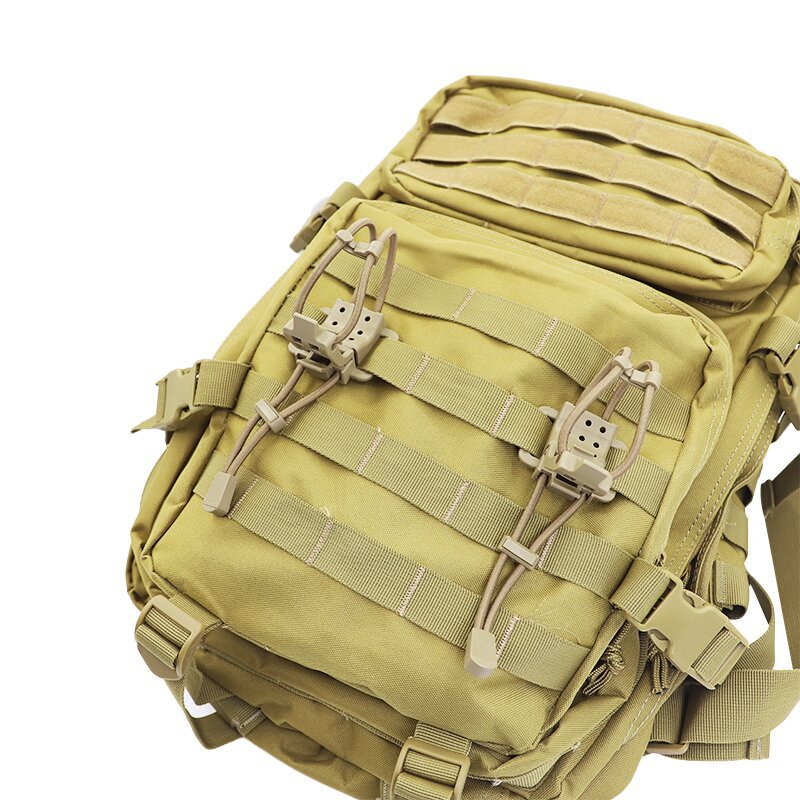 Khóa Kẹp Cố Định Cốc Nước / Ba Lô Chiến Thuật luc Tháo Gỡ Nhanh Co Giãn Tiện Dụng