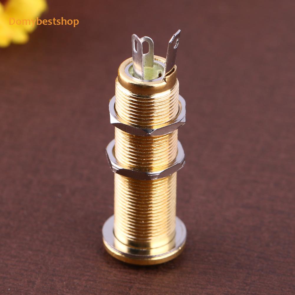 Giắc Cắm Đầu Ra Bằng Đồng Thau Cho Đàn guitar Điện / bass