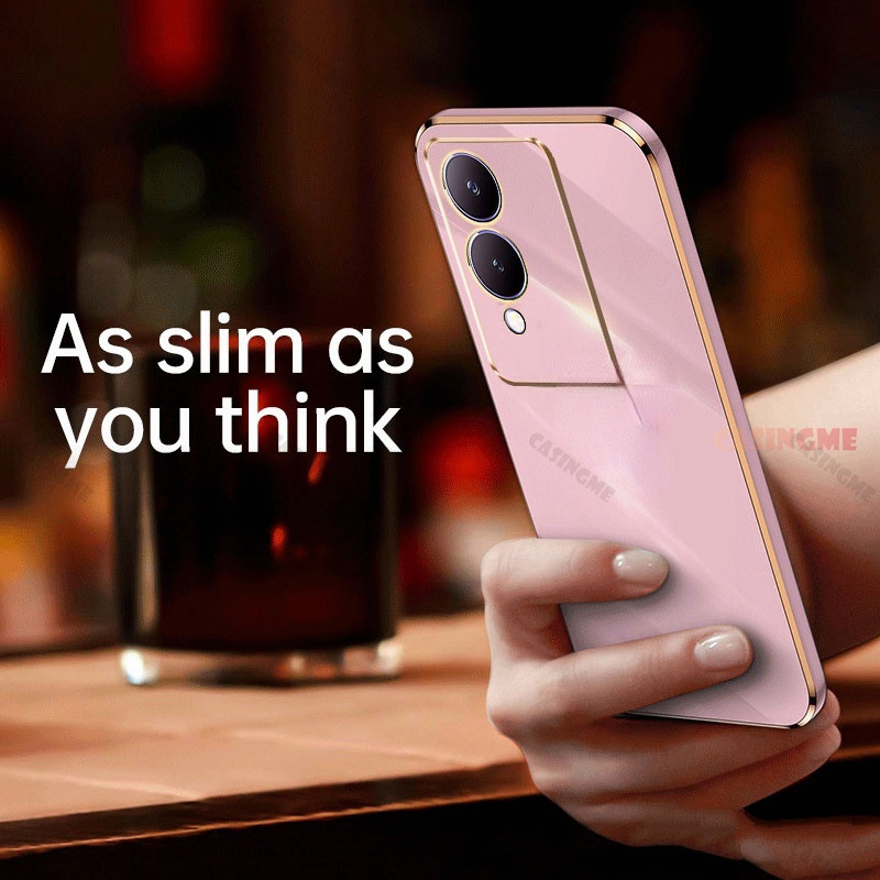 Vivo Ốp Điện Thoại silicone Mềm Chống Sốc Cho vivoy17s 2023 vivo y17s vivoy17s sy17 y 17 17y y17 s 4g 5g 2023