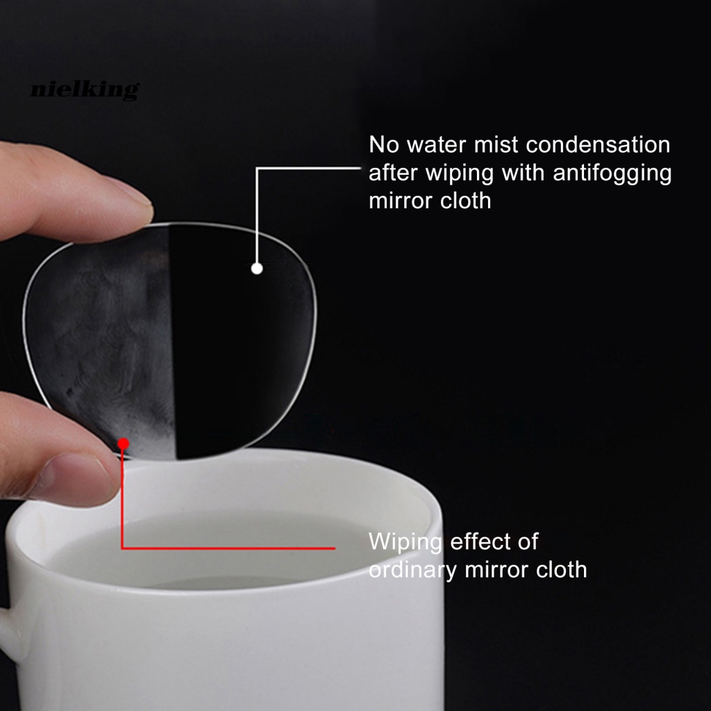 Khăn Lau Mắt Kính / Màn Hình Điện Thoại / Máy Ảnh Bằng Sợi Nhỏ Chống Sương Mù