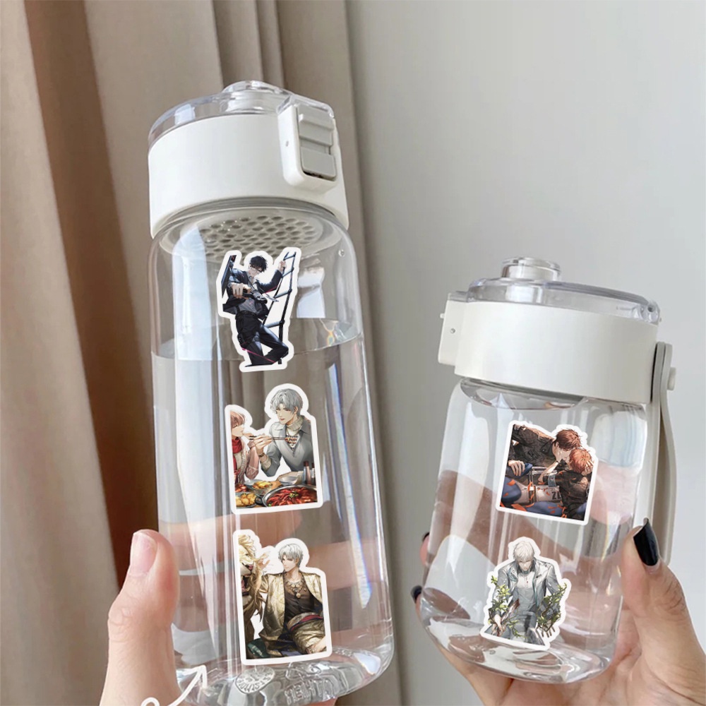 Bộ 100 Miếng Dán Trang Trí Mũ Bảo Hiểm / Bút Chì In Họa Tiết graffiti Độc Đáo