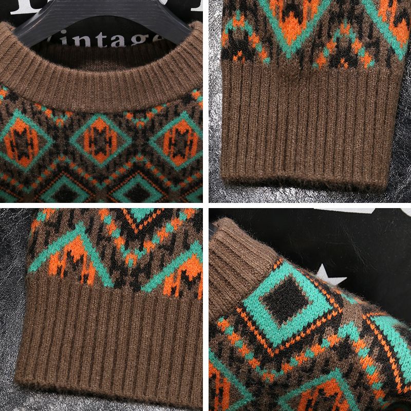 Áo sweater Dệt Kim Tay Dài Cổ Lọ Thời Trang Thu Đông 2022 Cho Nam