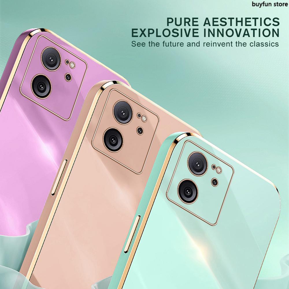 Luxury Plating Phone Case On For Xiaomi 13 Pro 13T Pro 12t 11t 10t ShockProof Soft TPU Silicone Back Cover