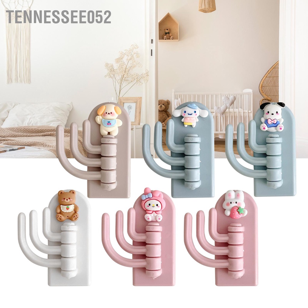 Tennessee052 Móc treo tường hoạt hình dễ thương Sáng tạo Động vật cho trẻ em ký túc xá