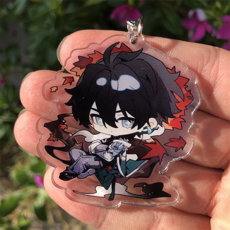 Móc khoá Game Honkai: Star Rail Imbibitor Lunae Dan Heng Keychain Anime Manga Nhật Bản Phụ Kiện Trang Trí Túi xách Balo