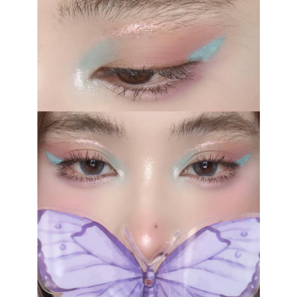 Bảng Mắt Hoa Khô 9 ô GOGO TALES Hoa Cẩm Tú Cầu Secret Monet Garden Kèm Gương - GT289 từ