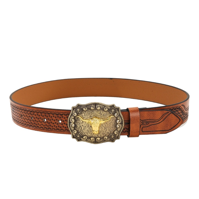 Vòng Hoa arz. Thắt Lưng Da Phong Cách Cao Bồi vintage Dành Cho Nam
