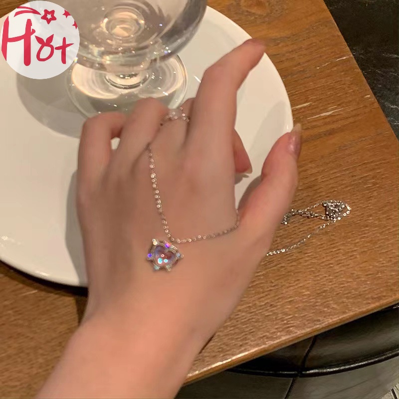 Jr Vòng cổ choker Mặt Trái Tim Đính Đá Phong Cách vintage Cho Nữ vn