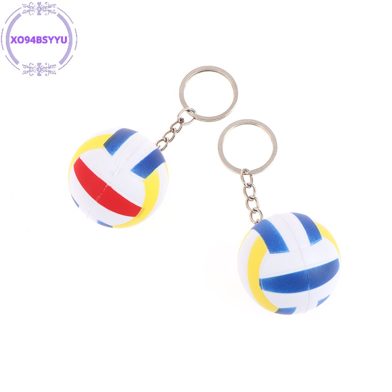 Xo94bsyu Móc Khóa Hình Quả Bóng Chuyền Thể Thao vn