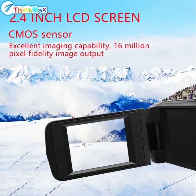 Máy quay Video kỹ thuật số HD 1080P Máy quay Video W / Micro Chụp ảnh 16 triệu pixel