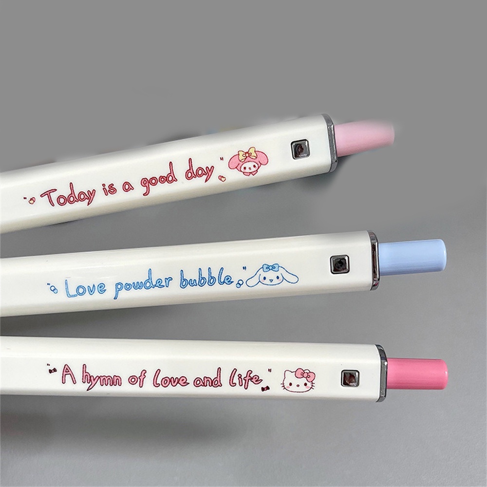 Bút Gel Cao Cấp Dễ Thương Sanrio Ins Bút Lông Học Sinh đơn Giản Bút Màu đen 0,5mm.