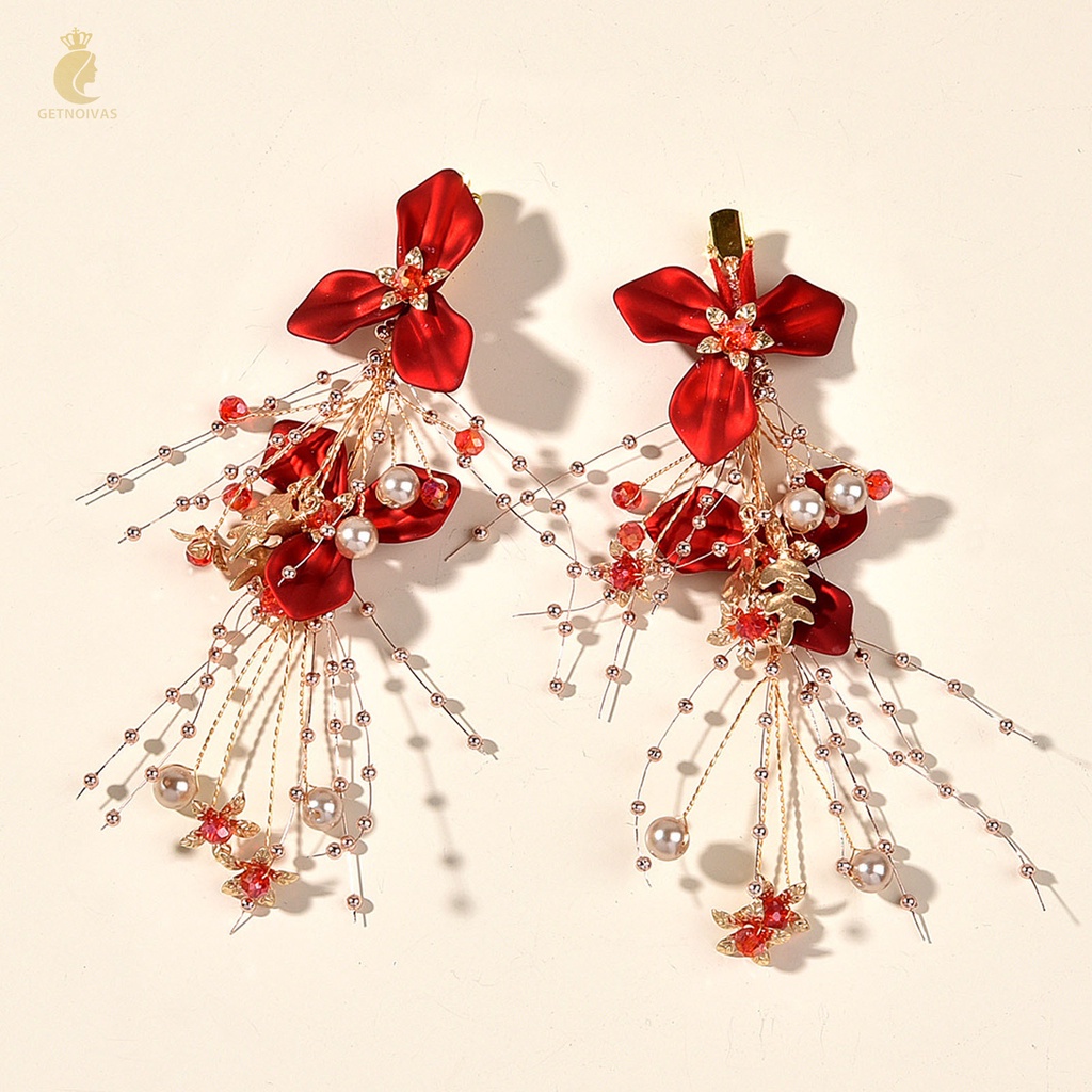 Kẹp tóc GETNOIVAS phong cách Hanfu thời trang cho cô dâu