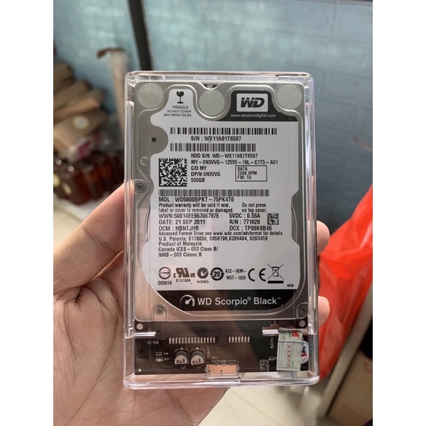 Ổ CỨNG DI ĐỘNG HDD 2.5" 250GB 320GB 500GB 750GB 1TB CHUẨN SATA 3.0 - TẶNG DÂY CÁP USB