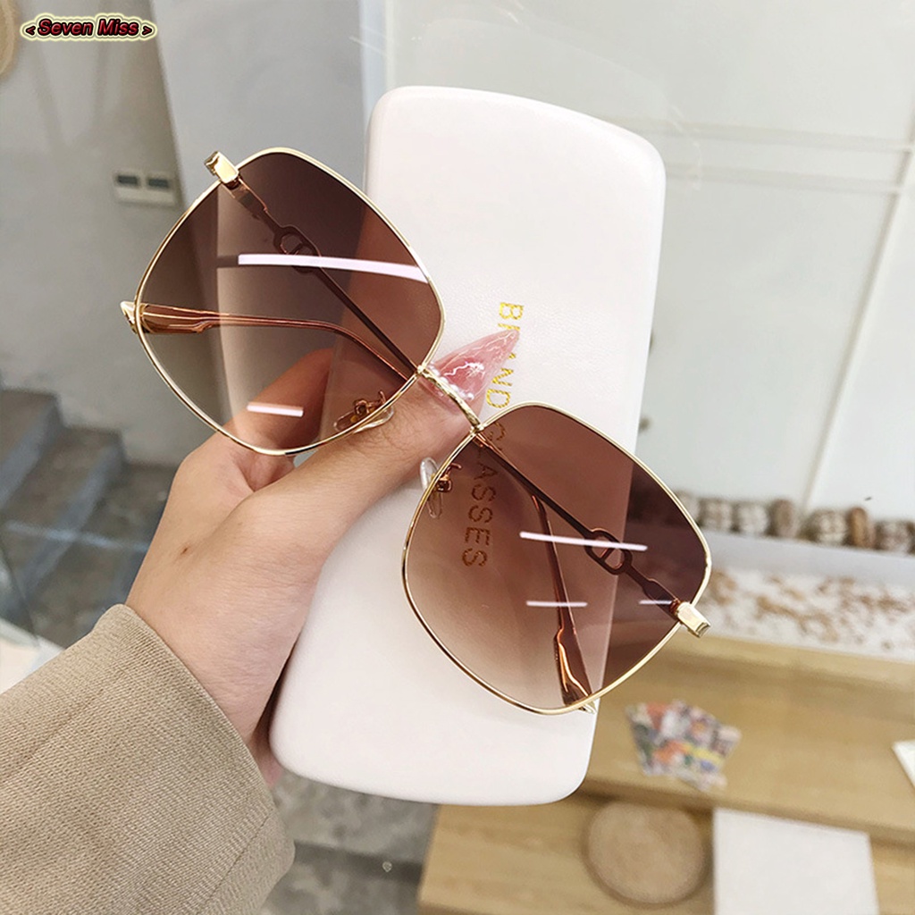 Kính Mát oversized Chống Tia uv400 Thời Trang