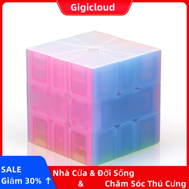 Gigicloud Khối Rubik Ma Thuật Không Màu
