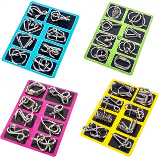 Đồ chơi trí tuệ tháo lắp vòng sắt thông minh cho người lớn và trẻ em (Test IQ)