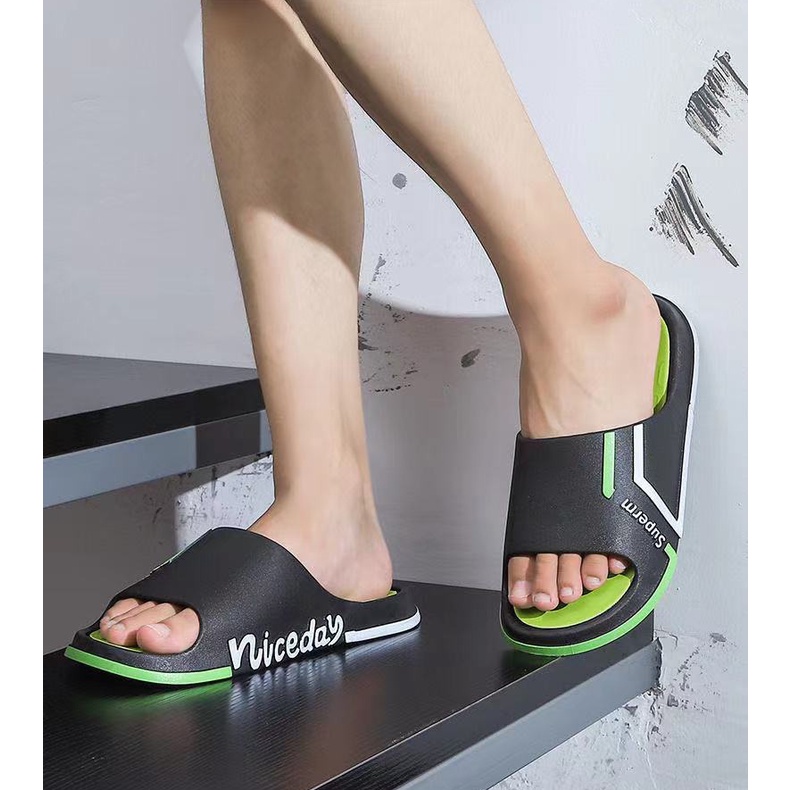 Dép bánh mì nam dép cross nam dép đi trong nhà dép đi trong nhà tắm giàynam dép rọ nam dép nam đế cứng dép nam dép lê nam