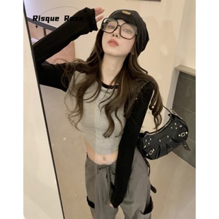 Áo thun JIONGLI WTX2300MRL 42Z231016 thời trang phong cách Hàn Quốc xinh xắn cho nữ