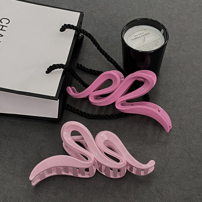 Kẹp Tóc Cài Tóc acrylic Màu Hồng Ngọt Ngào Cho Bé Gái