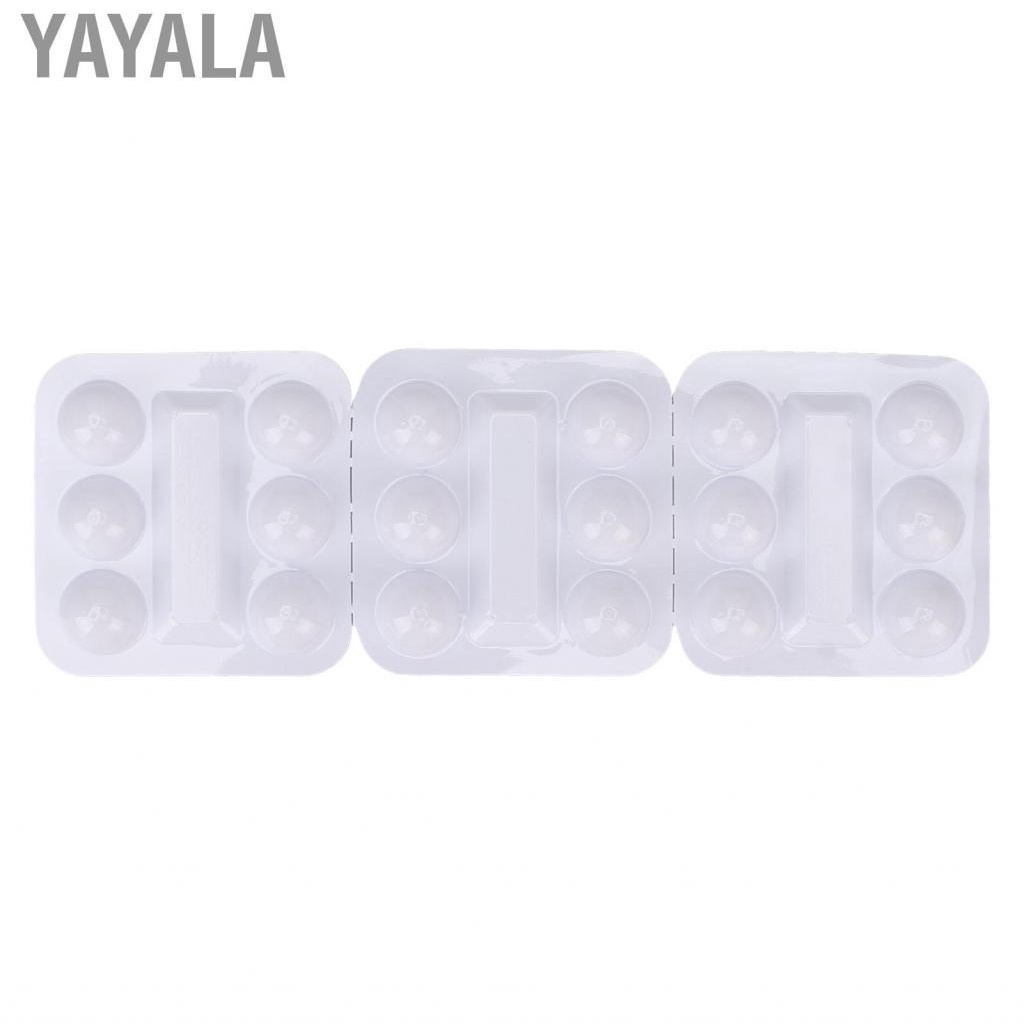 Yayala 30pcs Tattoo  Cup Tray Disposable Plastic Pigment Stand MNS