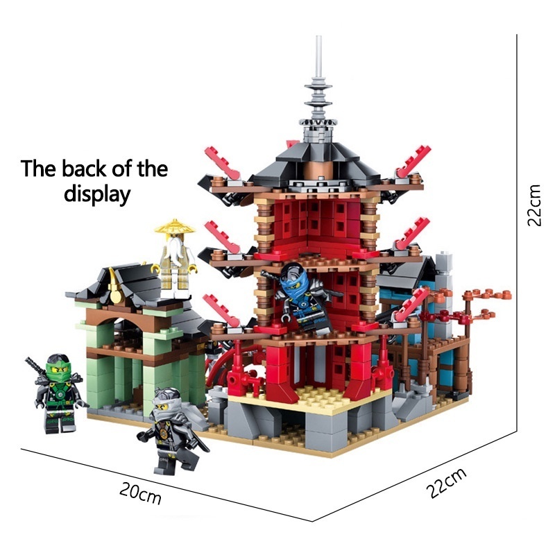 Bộ Đồ Chơi Xếp Hình ninjago Làm Quà Giáng Sinh Cho Bé