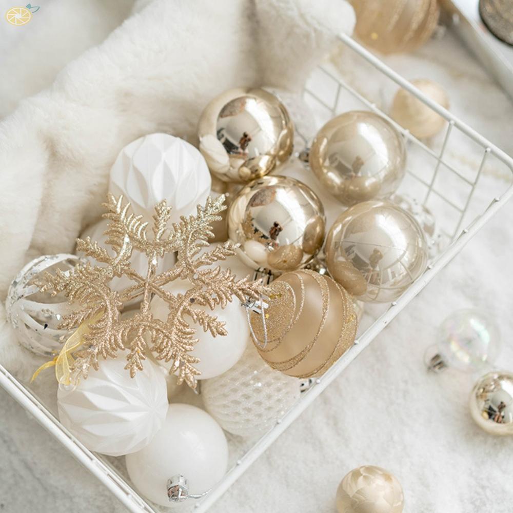 Christmas Tree 1-24pcs 2024 Accessories Baubles Tree Balls Wedding Ornament Xmas